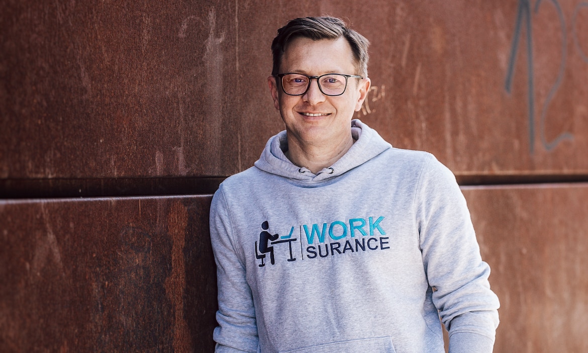 Worksurance-Mitgründer und -Geschäftsführer Christian Schwalb