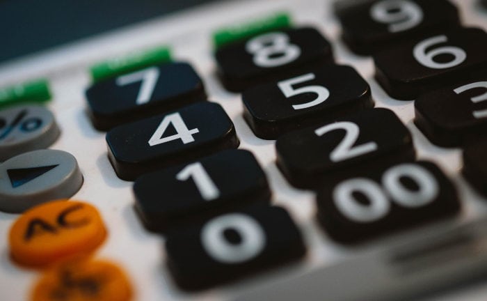 Taschenrechner als Zinsrechner