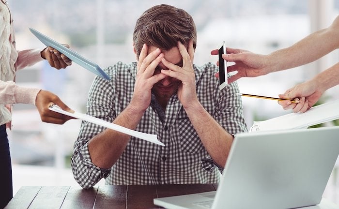 Viele Beschäftigte hierzulande stehen arg unter Stress.