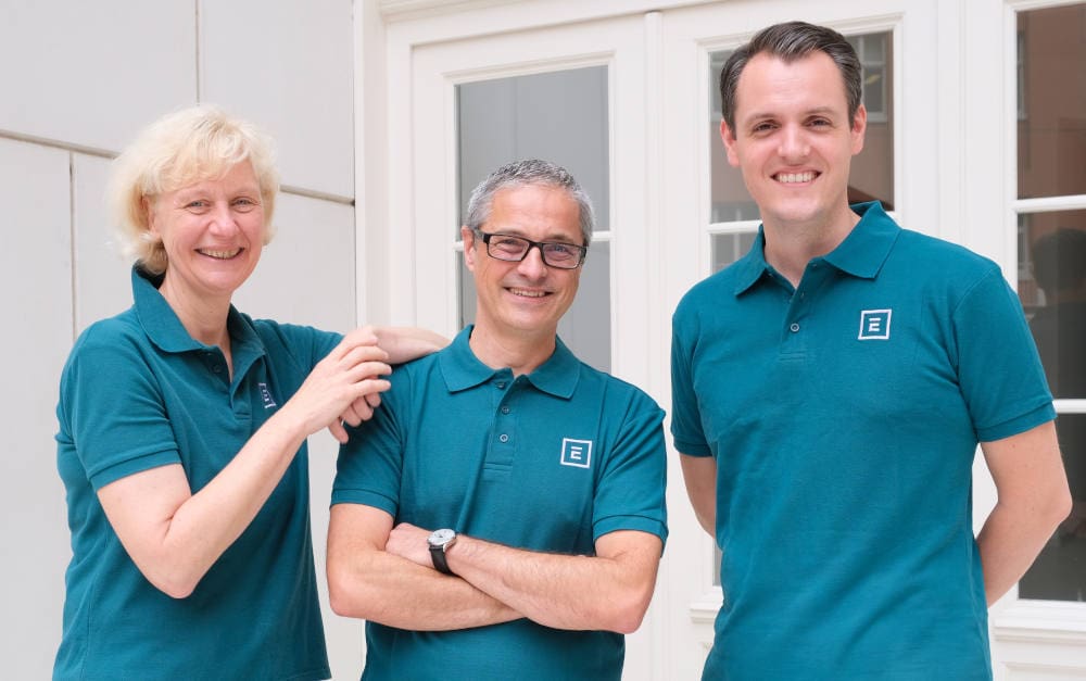 Management von Element (v.l.): Astrid Stange, Michael Bongartz, Philipp Hartz