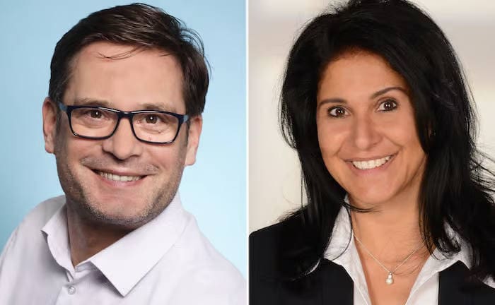 Dipay-Geschäftsführer Dirk Erfurth (links) und Handan Isik