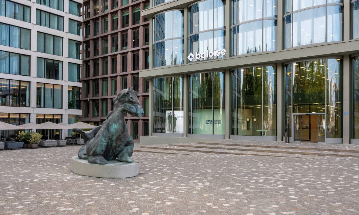 Hauptsitz der Baloise im Baloise Park in Basel: Dort soll auch die künftige Helvetia Baloise Holding ihren Sitz haben