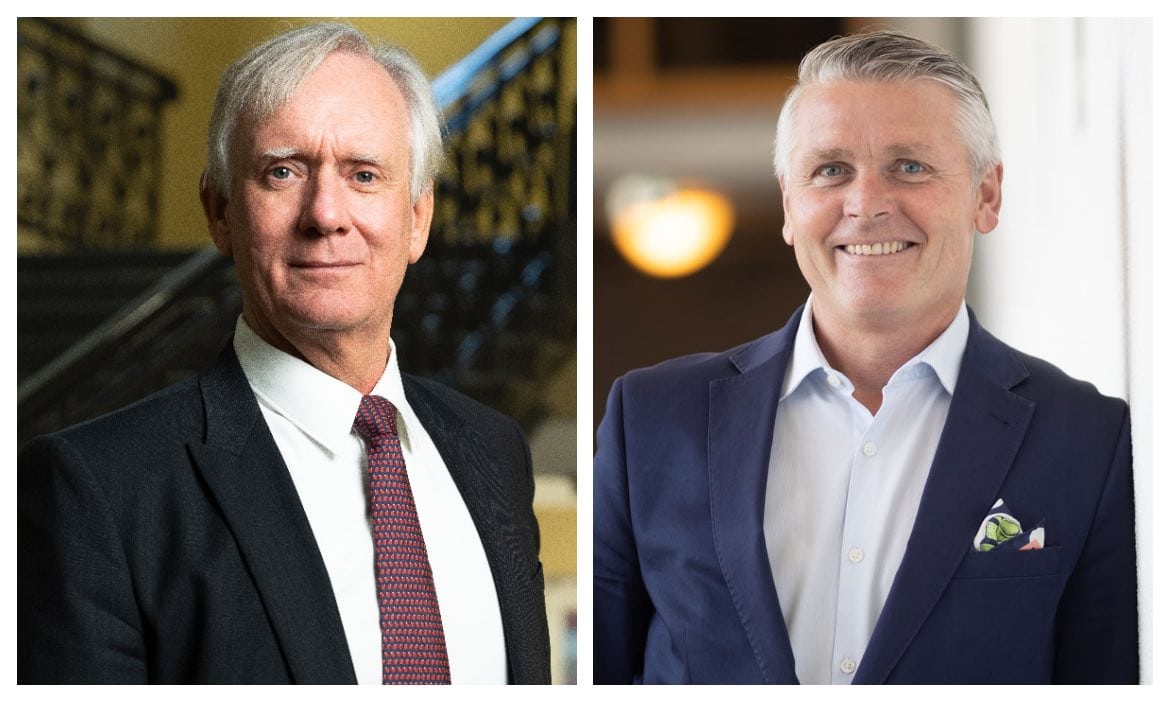 Dirk Schiereck (links) und MIchael Reeg: Die beiden Finanzexperten setzen sich dafür ein, dass die Finanzbildung in Deutschland besser wird.