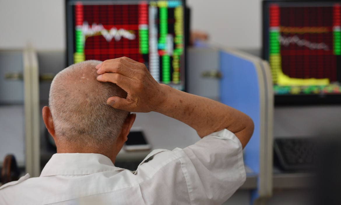 Aktionär in Fuyang City, China: Aktien aus China würden in einem nach BIP gewichteten Portfolio einen beträchtlichen Anteil einnehmen