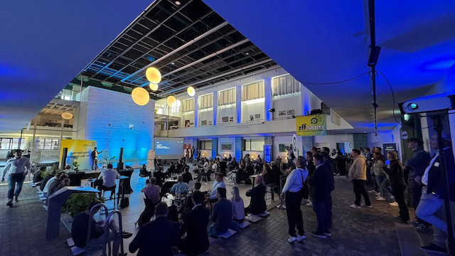 Blick ins ehemalige Hallenbad beim ZFF Slam in Kassel