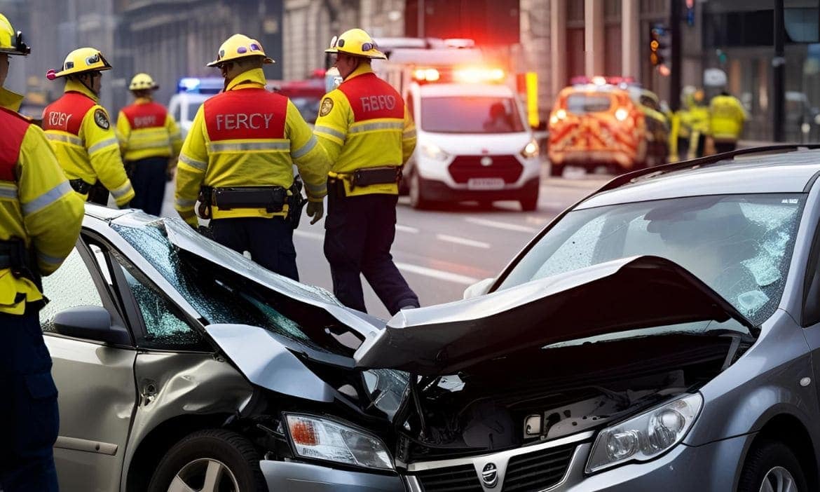 Zwei Autos sind in einen Unfall verwickelt: Zusammenstöße mit dem eigenen Auto gehören laut Leaseplan Deutschland nicht zu den häufigsten Schadenarten der KFZ-Teil- und Vollkaskoversicherung.