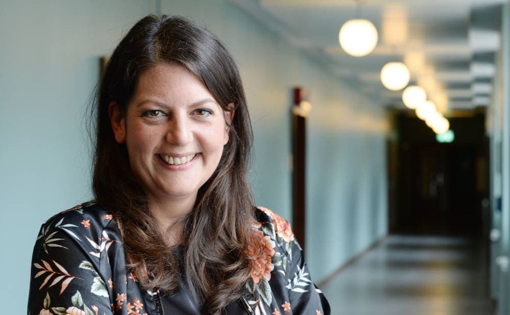 Janna Falkenstein moderiert die Sendung „Super.Markt“ im RBB: Jetzt ging es um Element Insurance