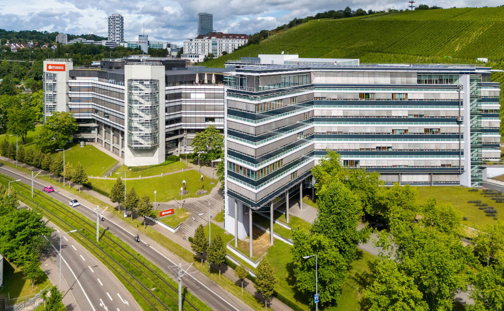 Zentrale der SV Sparkassenversicherung in Stuttgart