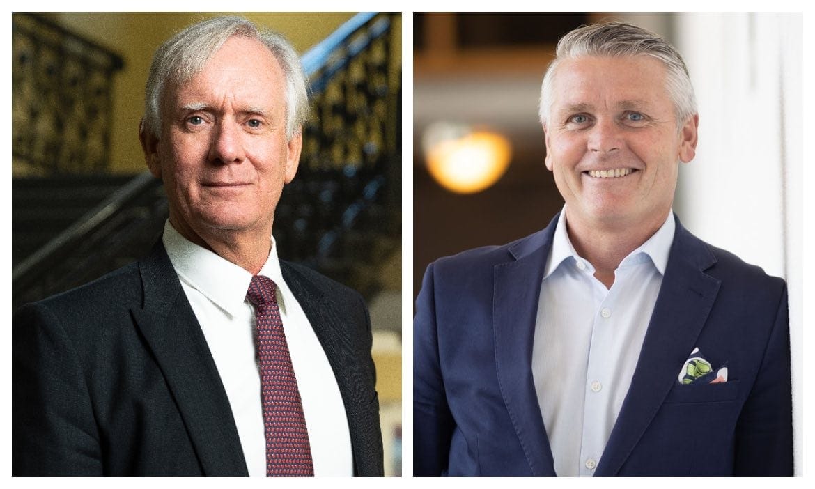 Dirk Schiereck (links) und MIchael Reeg: Die beiden Finanzexperten setzen sich dafür ein, dass die Finanzbildung in Deutschland besser wird.