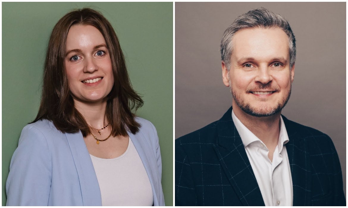 Juliana Becker und Marcel Neumann, beide HFK1676.